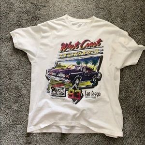 Oversized shirt with car